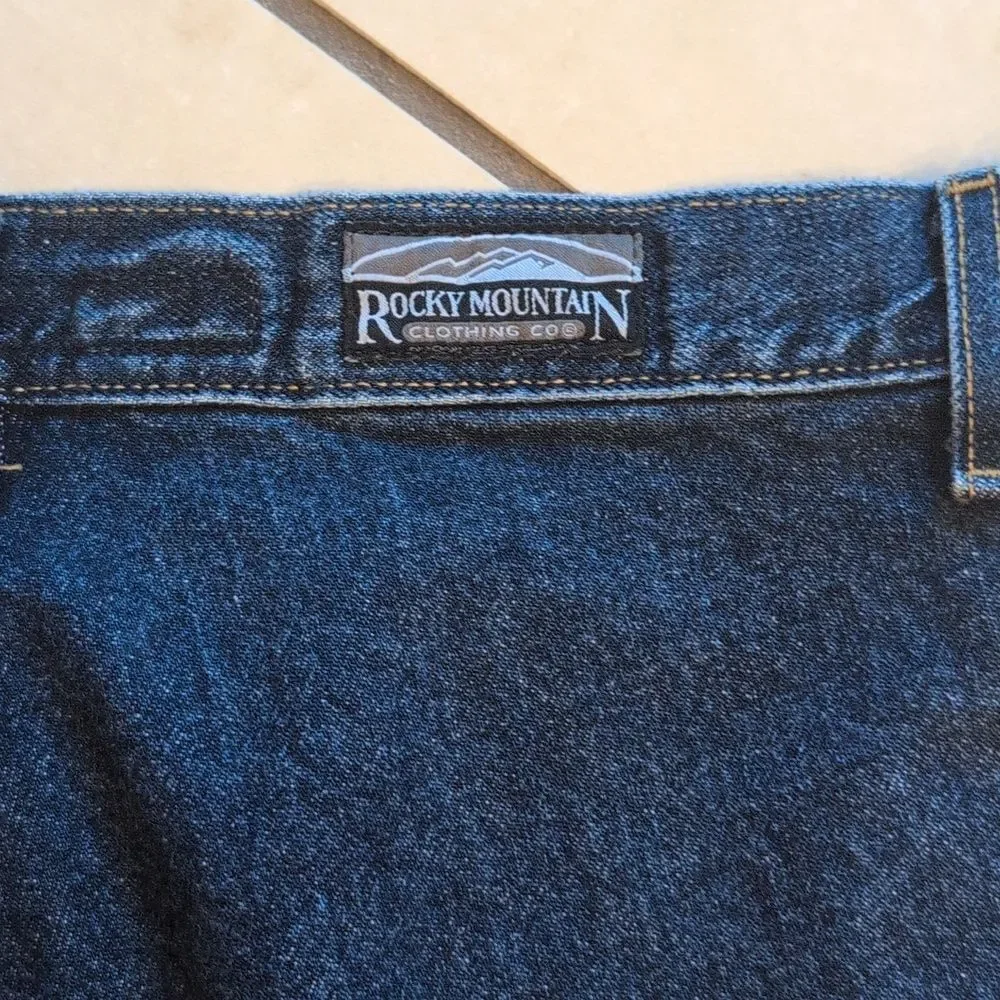 Rocky Mountain Jeans Slim Fit Western Bareback Low Rise Size 13 - Picture 4 of 11